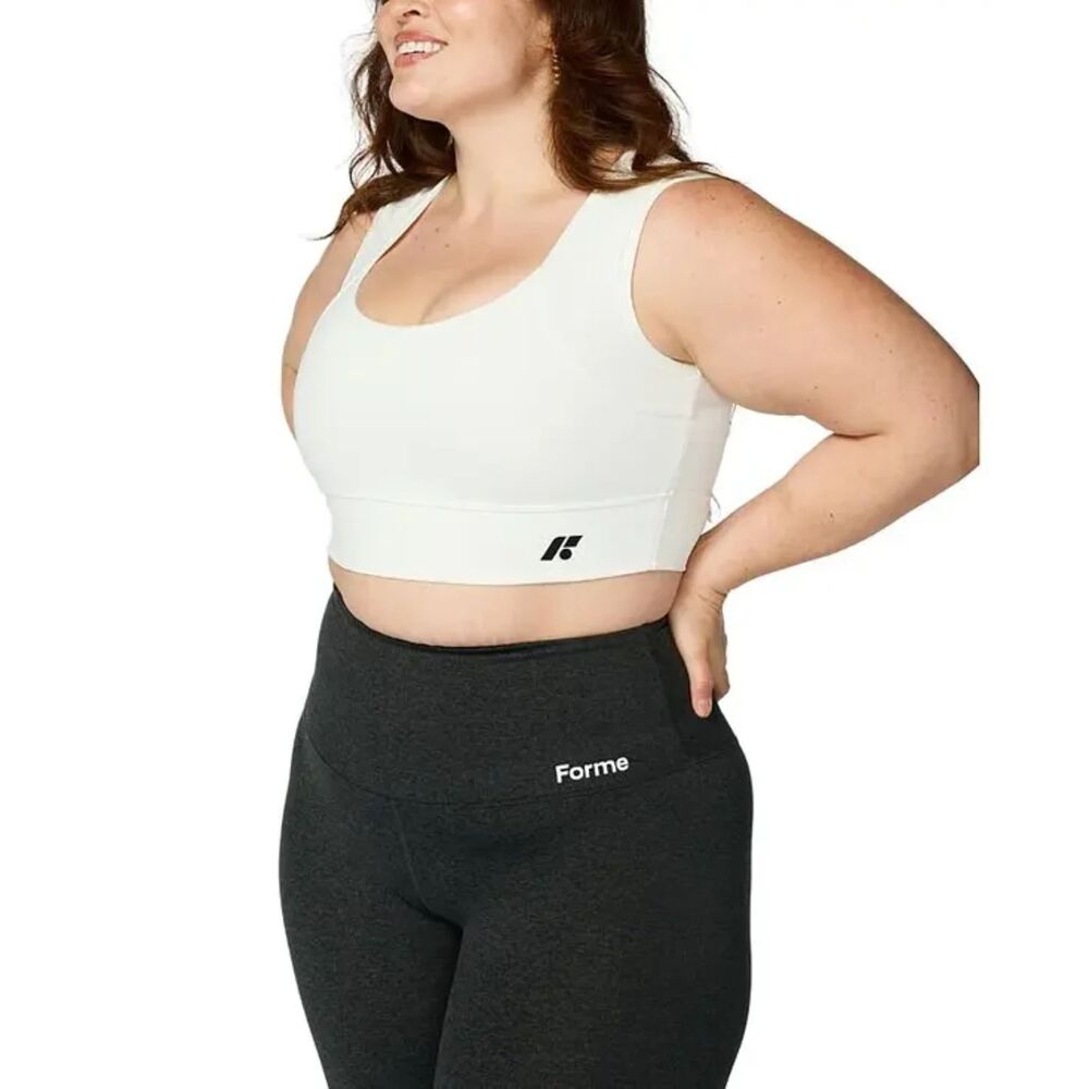 NWT Forme Power Bra for Posture & Back Support White size Large
